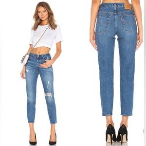 Levi's Wedgie Fit High Rise Jeans Size 25